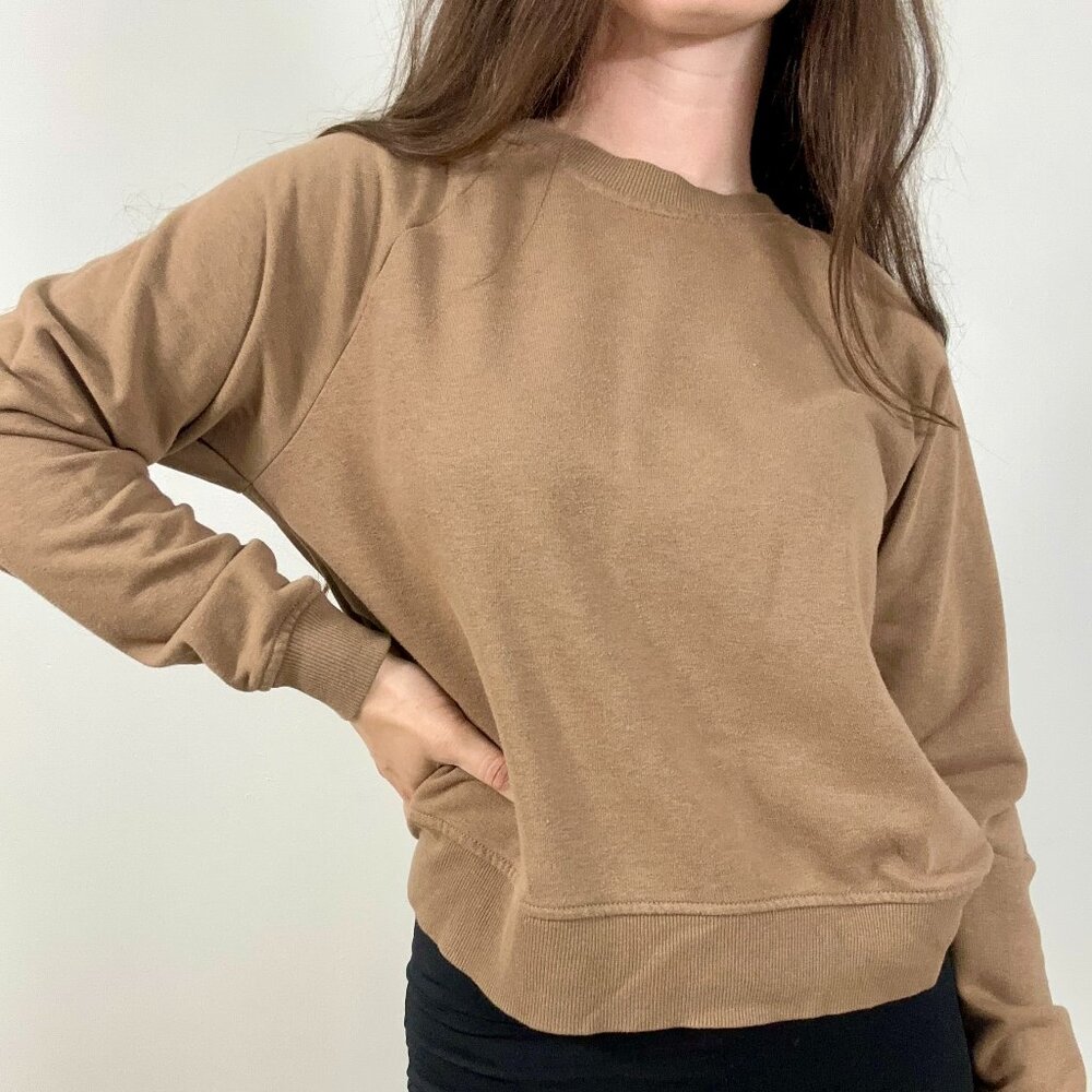 H&M Brown Crew Neck Sweater